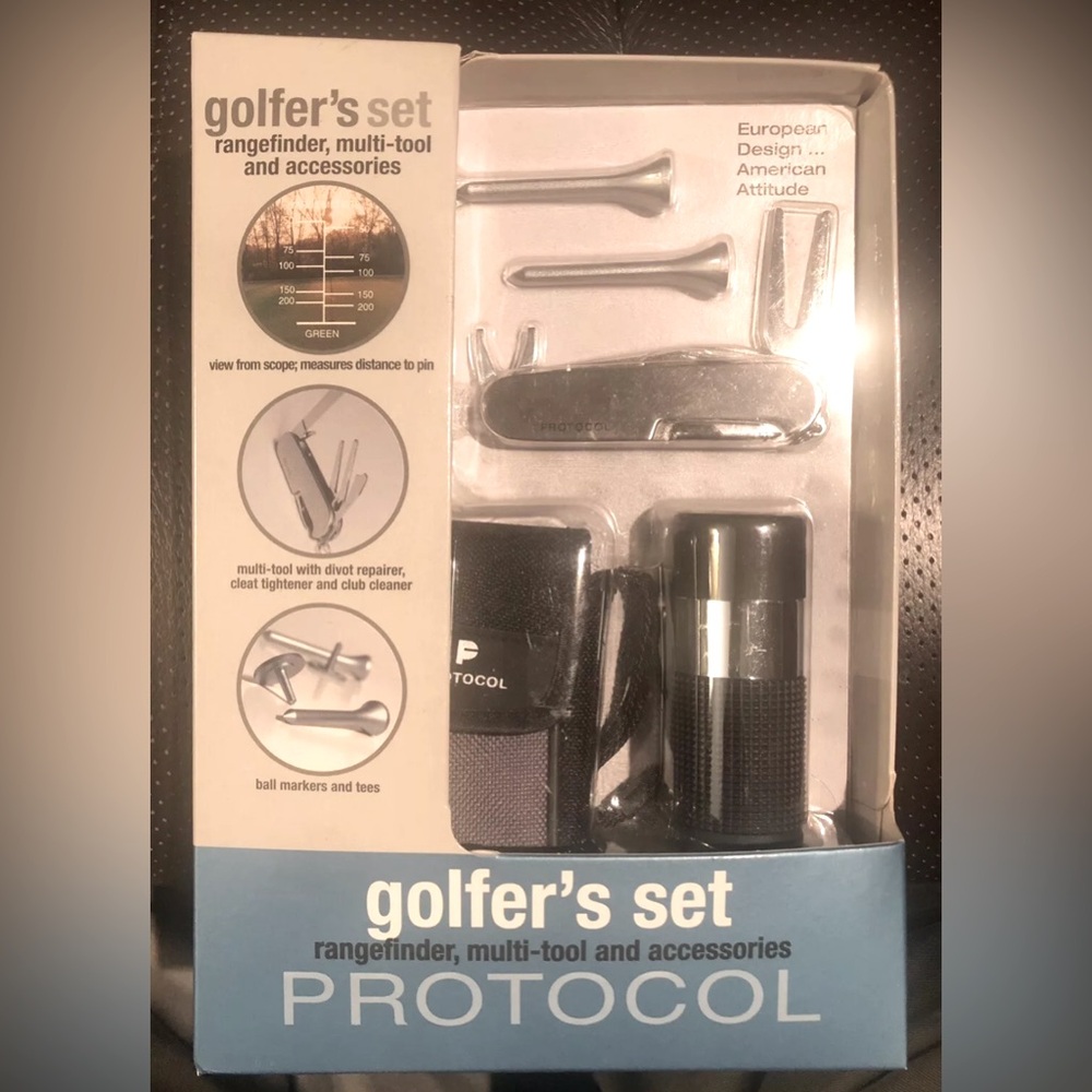 Multi-Tool Golfer's Set - Black